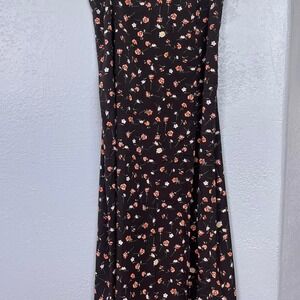 Grunge Floral Skirt‎ L